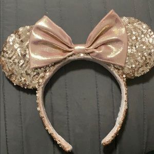 Disneyland ears rose goald